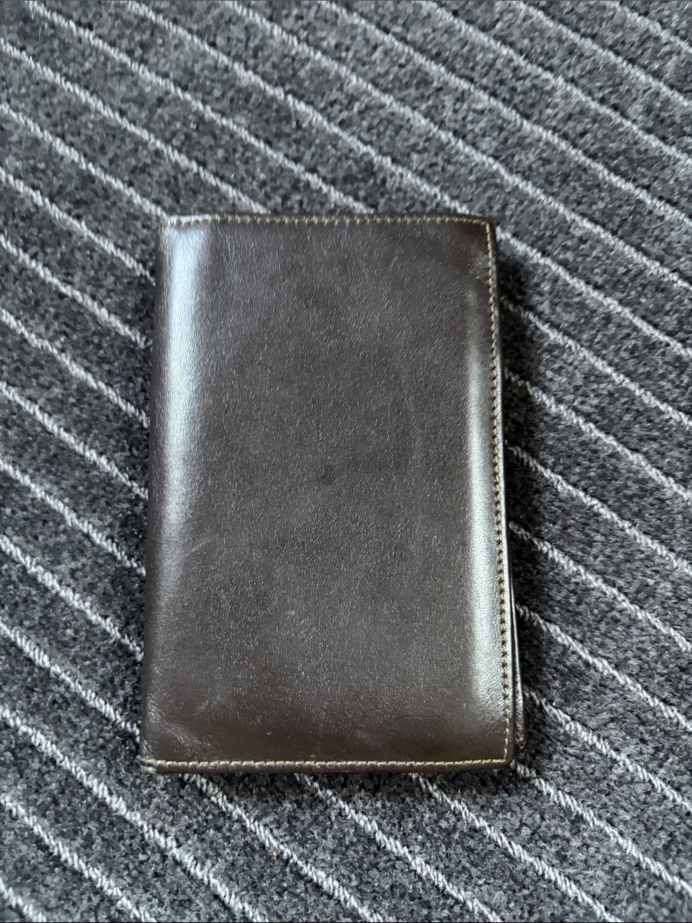 Barneys New York Men's Leather Wallet - Brown